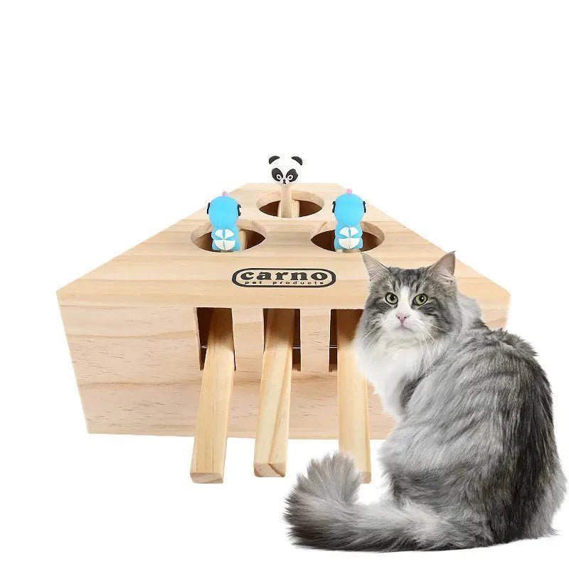 Jouet Interactif Chat - PawHunter™ - 3 Trous - Sky le Chat