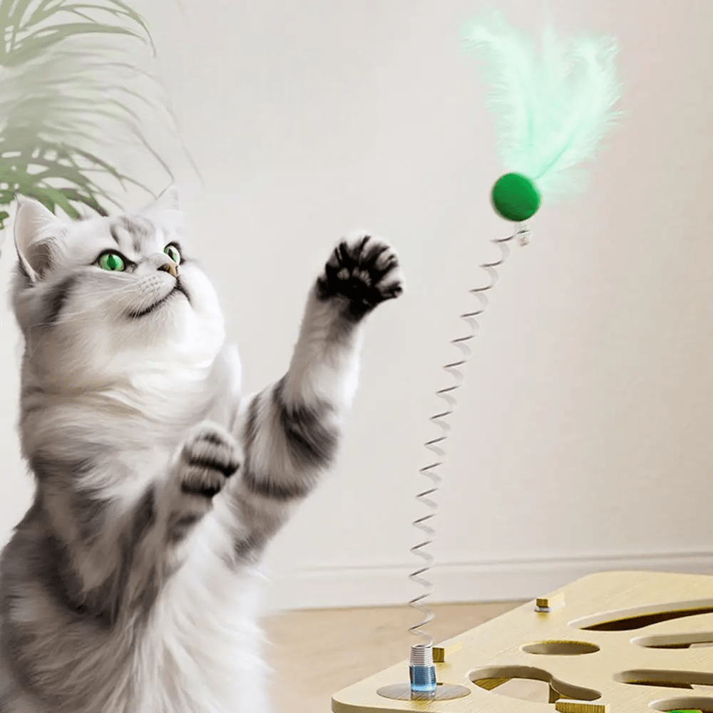 Jouet pour chat - CatPuzzleToy™ - Sky le Chat