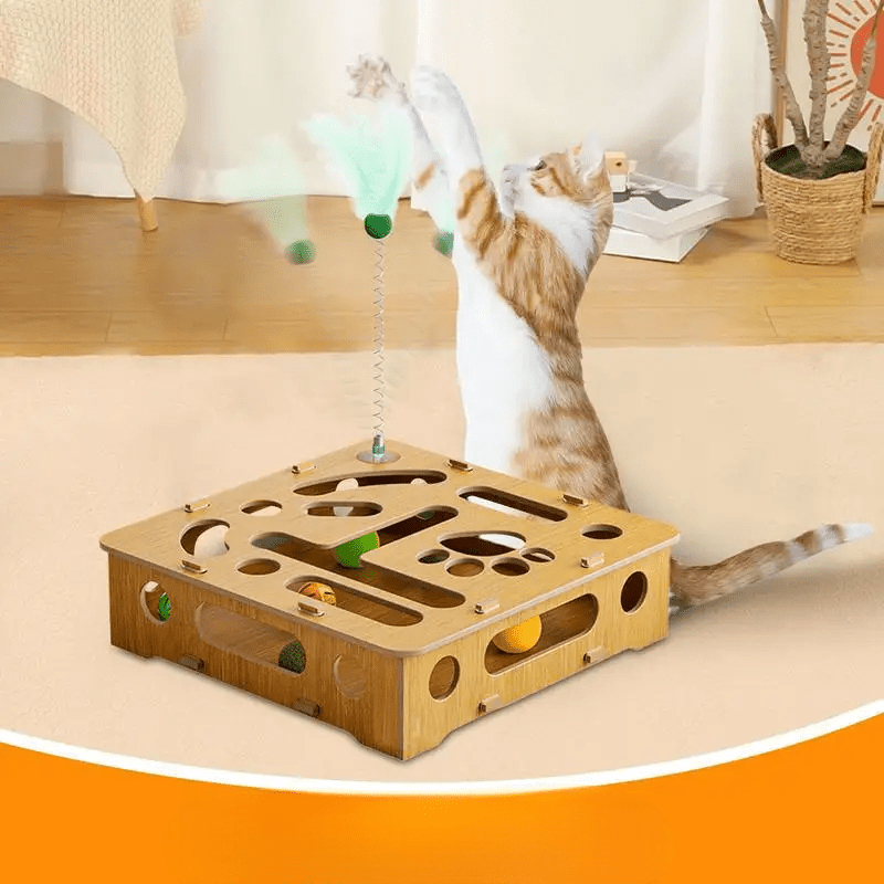Jouet pour chat - CatPuzzleToy™ - Sky le Chat
