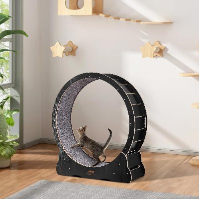 Roue Chat - KittyTread™ - Noir - Sky le Chat