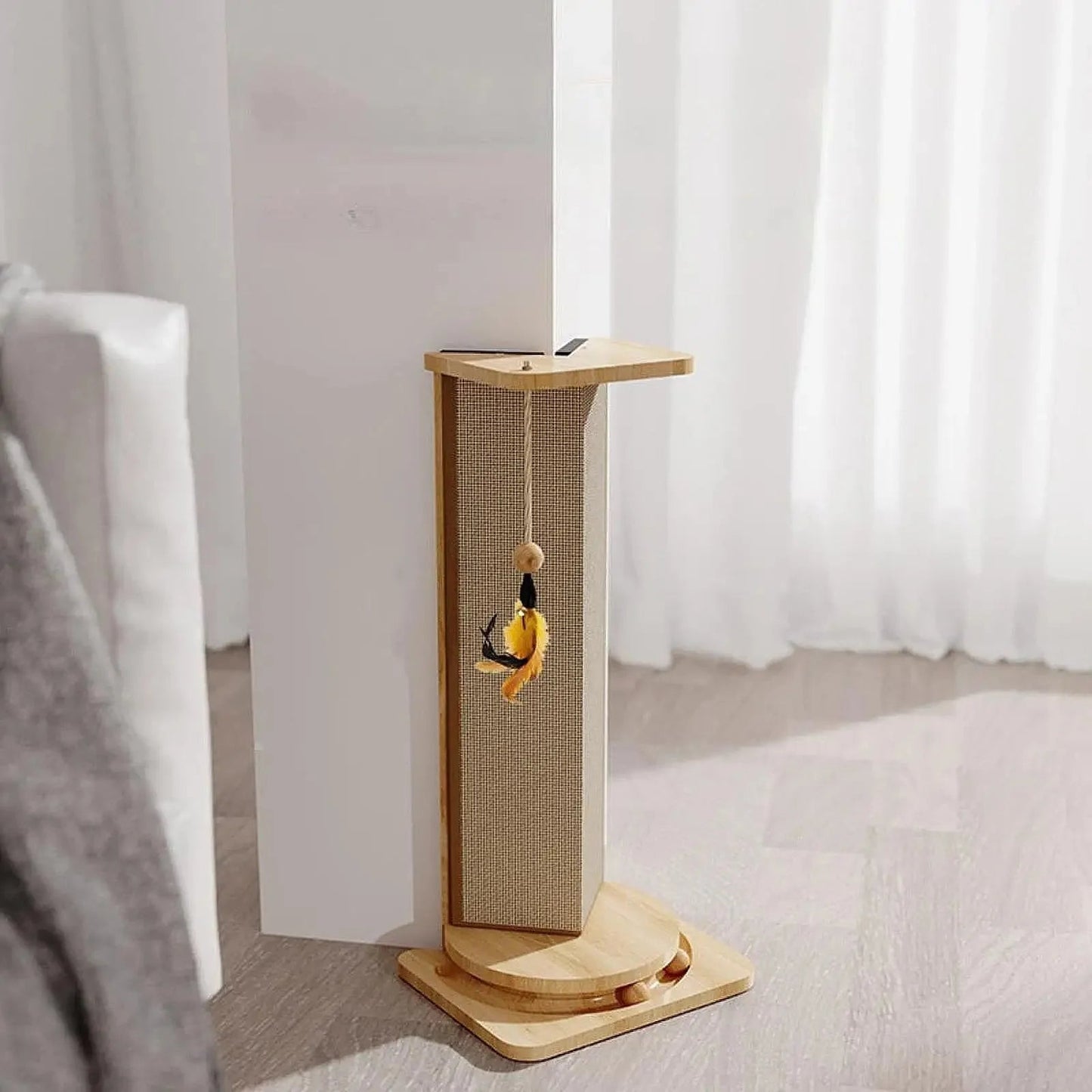 Griffoir pour chat - CatScratcherPost™ - Sky le Chat