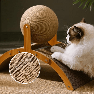 Griffoir pour Chat - Scratch&PlayCatBoard™ - Arc - Sky le Chat