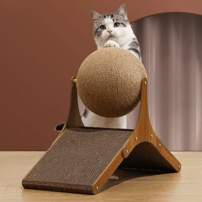 Griffoir pour Chat - Scratch&PlayCatBoard™ - Bâtons Rompus - Sky le Chat